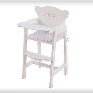 KidKraft Tiffany Bow Doll High Chair
